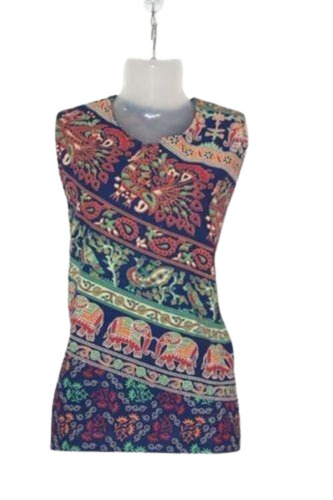 Cotton Short Top - Color: Multi Color