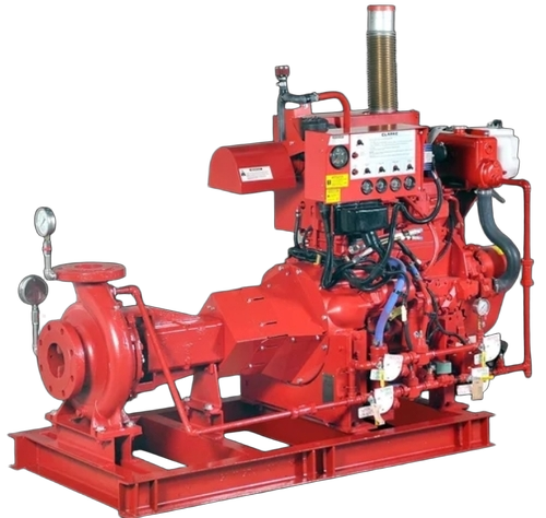 Fire Fighting Pumps - Color: Red