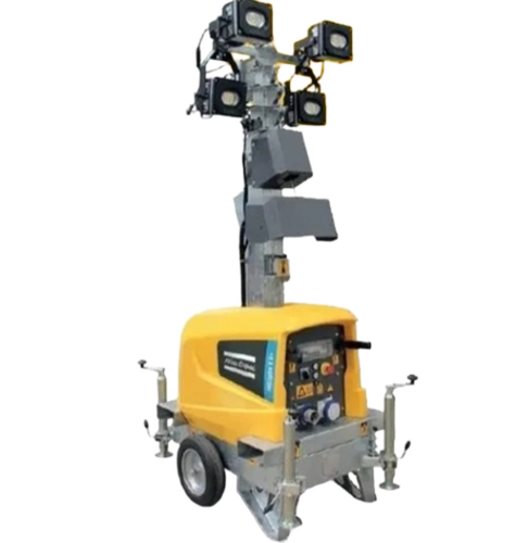 Hilight E3 Plus Electric Light Tower - Color: Yellow