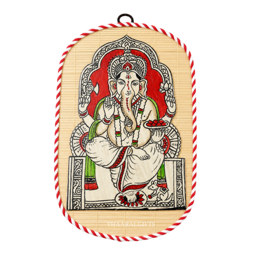 Ganpati Wall Hanging - Finish: Handmade