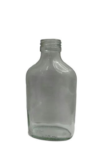200 Ml Flat Glass Bottle