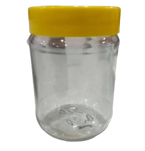 500 Ml Glass Coffee Jar With Plastic Cap