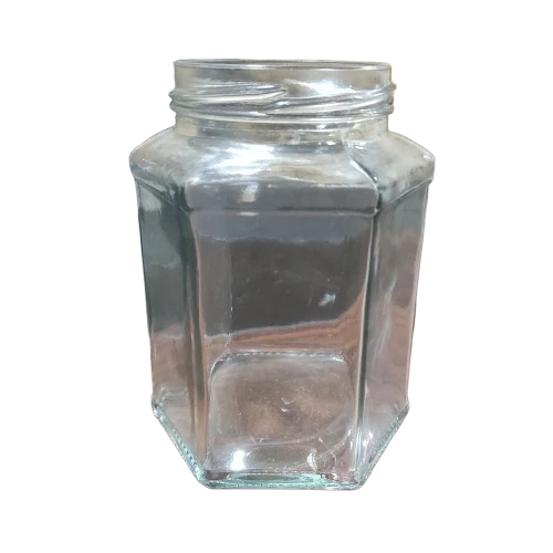 750ml Hexa Glass Jar