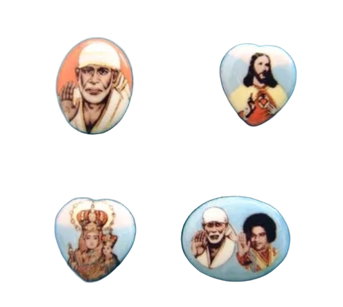 Durable Enamel Photo Stone - Size: Small