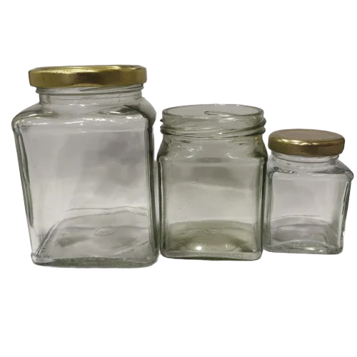 Itc Square Glass Jar