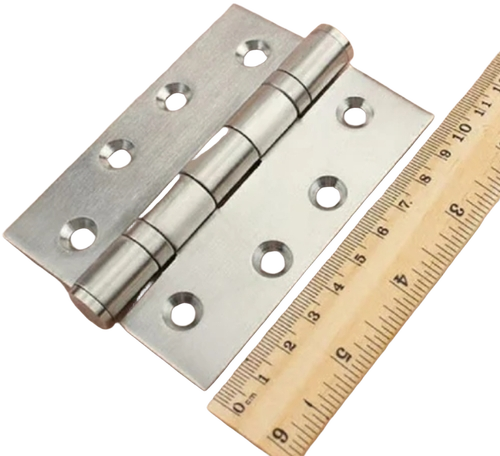 Silver Concealed Hinge - Material: Stainless Steel