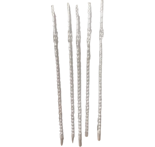 Stainless Steel Injection Molding Screw - Color: Silver