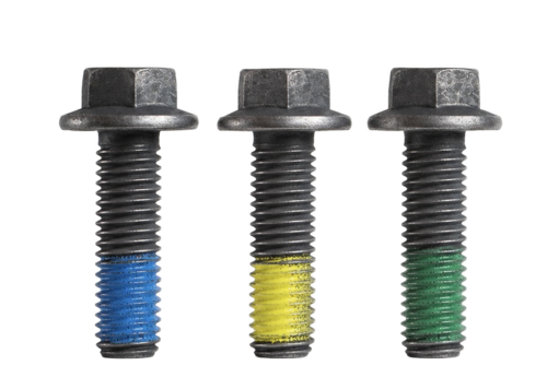 Fastener Nylon Patch Job Work - Color: Blue (Standard)