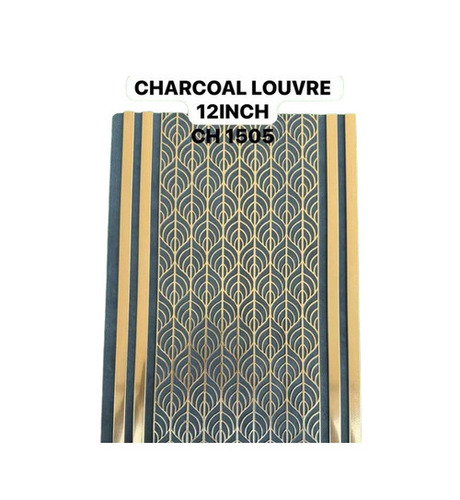 Charcoal Louvered Panels - Application: Commercial Buildings