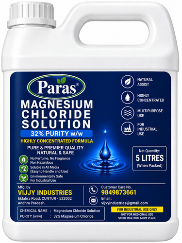 Magnesium Chloride - Application: Industrial
