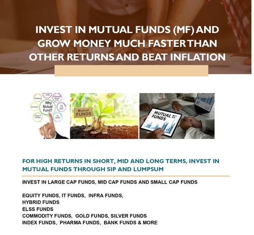 Mutual Fund Services By M/s SK Consultancy & Certification Services ( SKCCS)