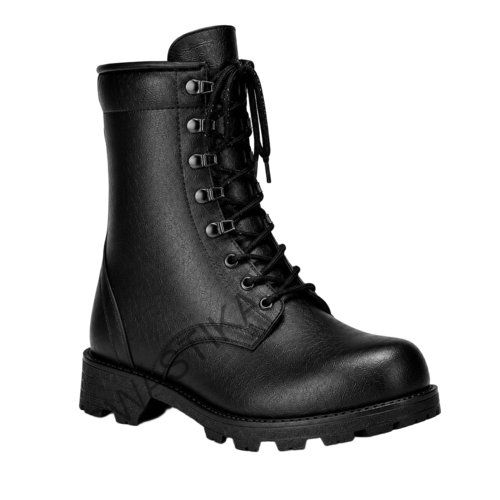 High Ankle Boot - Color: Black
