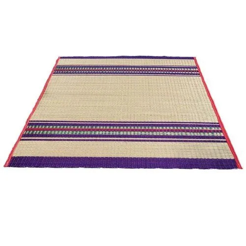 Striped Korai Grass Mat - Color: Multicolor