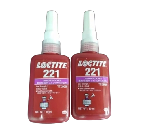 Loctite Adhesive 221 - Color: Transparent