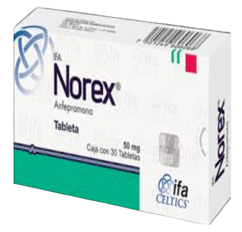 Norex Anfepramona Tablets - Life Span: 3 Years