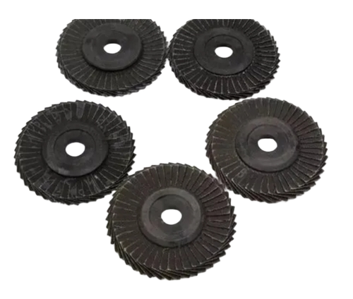Black Calcine Flap Disc - Material: Aluminum Oxide