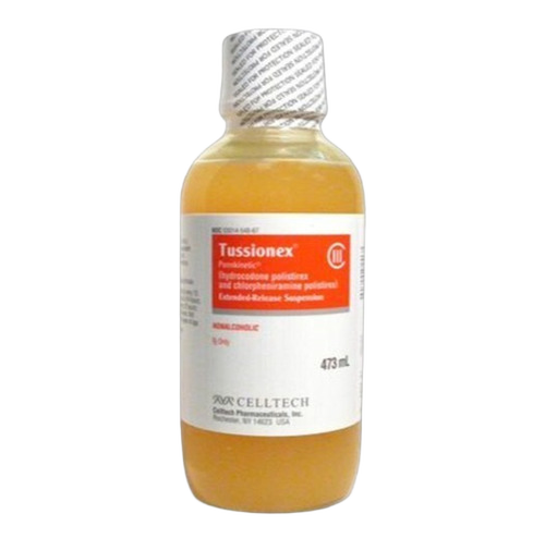 Tussionex Cough Syrup 473Ml - Dosage Form: As Per Instruction