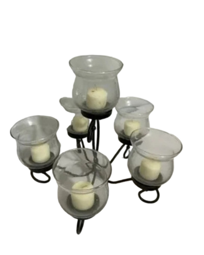 Iron Candle Holder