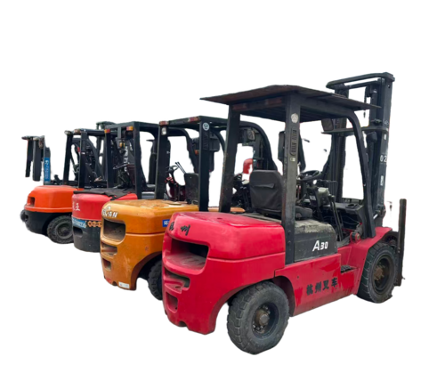 Second Hand Used Forklift - Color: Red