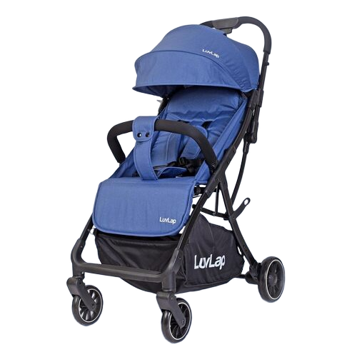 LuvLap Regency Baby Stroller Pram for 0 to 3 Years with 5 Point Safety Harness
