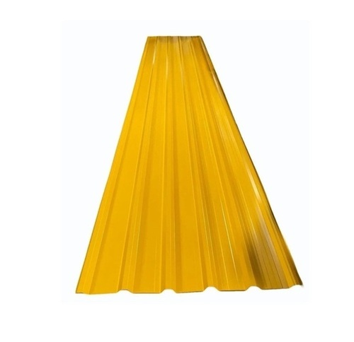 Yellow Ppgi Corrugated Sheet