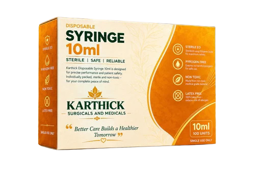 10 Ml Disposable Syringe