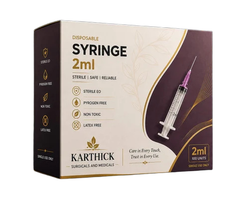 2 Ml Disposable Syringe - Attributes: Durable