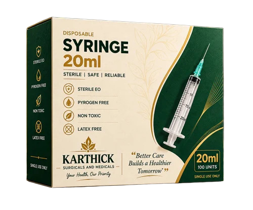 20 Ml Disposable Syringe - Attributes: Durable