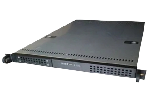 Cctv Server Case 1U Atx Aluminum Chassis - Color: Black