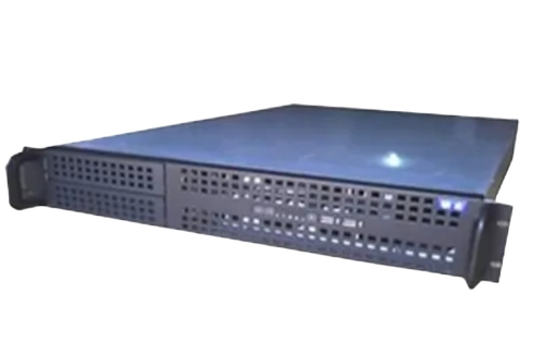 Cctv Server Case 2U Atx Aluminum Chassis - Color: Black