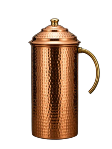 Hammered Copper Water Jug