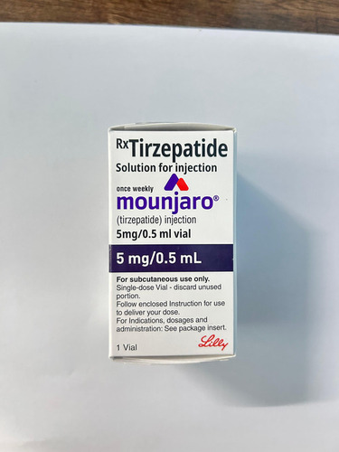 New Mounjaro 5mg/0.6mL Injectable Solution with 1 Prefilled Pen