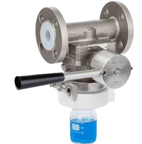 Sampling Ball Valve - Material: Cast Iron