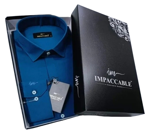 Shirt Packaging Box - Color: Black