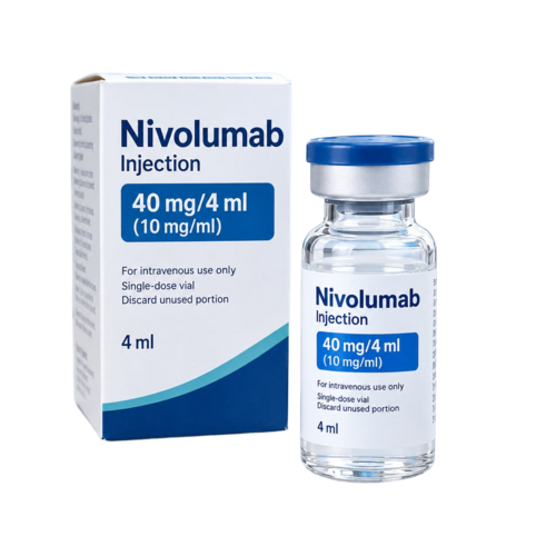 Nivolumab Injection 40mg/4ml 10mg/ml - IV Infusion, Cancer Immunotherapy | Prescription Dosage, Liquid, 2 Years Shelf Life, Box Pack, Store Cool and Dry, Adult Use