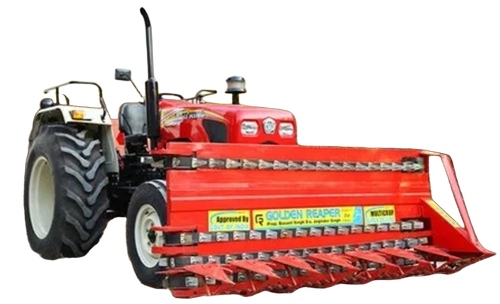 Front Multicrop Cutting Reaper - Color: Red