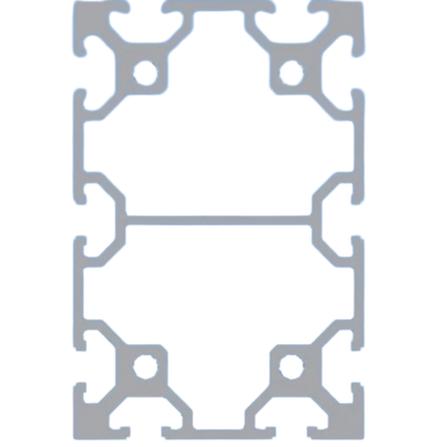 Heavy Duty Aluminium Extrusions - Color: Silver