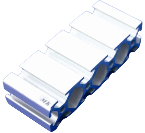 Industrial Aluminium Profiles - Color: Silver