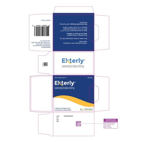 300Mg Ekterly Sebetralstat Tablets - Dosage Form: As Per Instruction