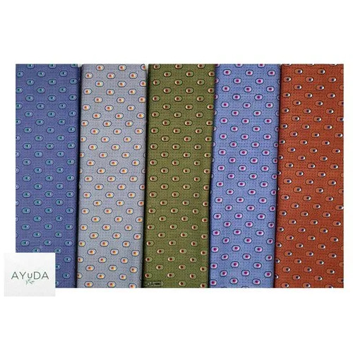 Procin Print Nighty Fabric - Attributes: Washable