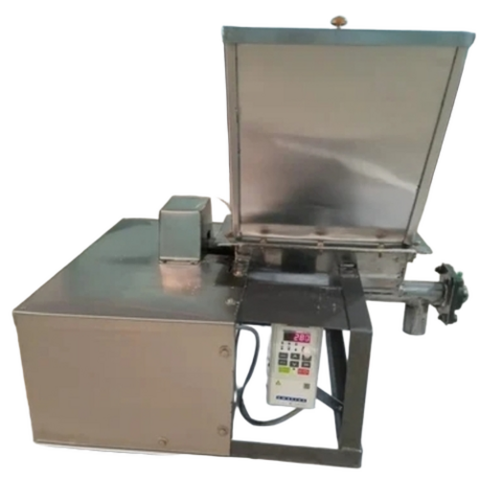 Powder Micro Vibro Feeder Machine - Color: Silver