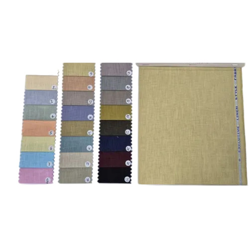 Cotton Linen Fabrics - Application: Apparel/Clothing