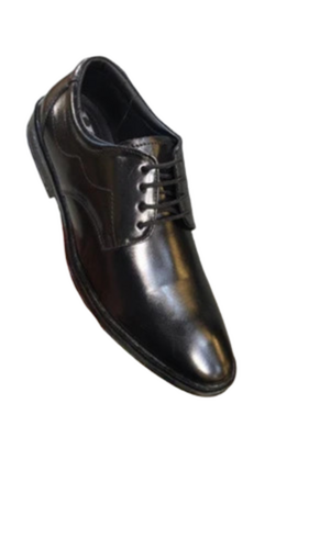 Fancy Mens Leather Formal Shoes - Synthetic Leather, Size 8, Black | Breathable, All Season