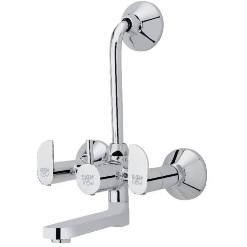 Alive Wall Mixer Tap - Color: Silver