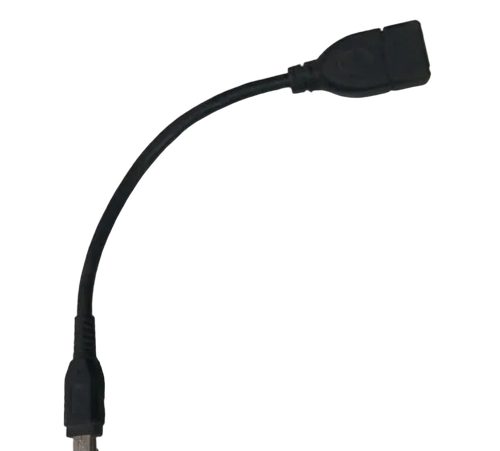 Black Mini Otg Cable - Body Material: Pvc