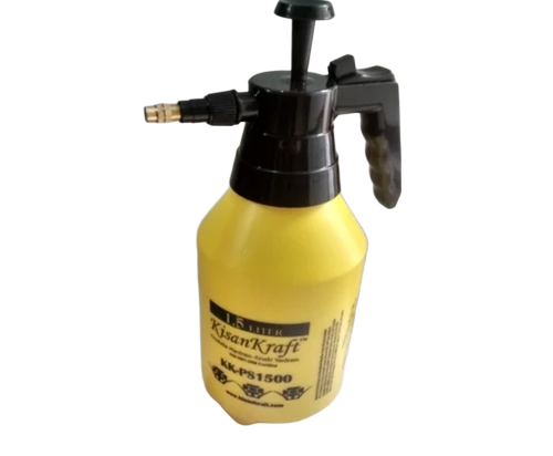 Kisankraft Garden Hand Pressure Sprayer 1.5Ltr - Capacity: 1.5 L