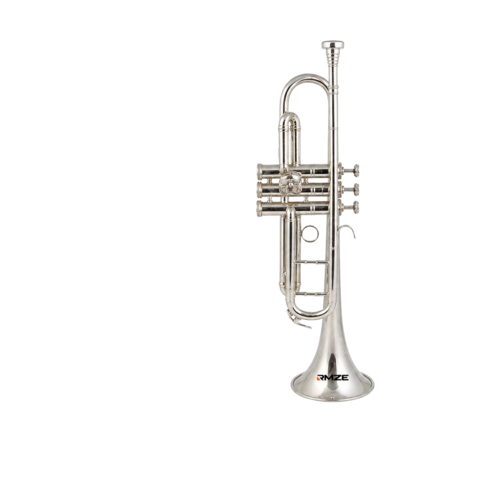 Silver Trumpet Musical Instrument - Body Material: Metal