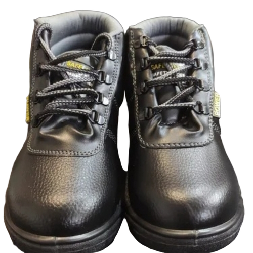 Power High Ankle Leather Safety Shoes