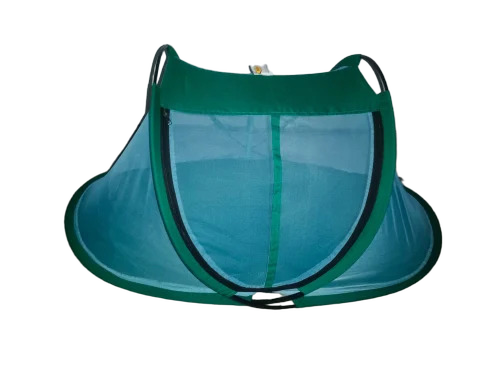 Green Polyester Foldable Baby Mosquito Net
