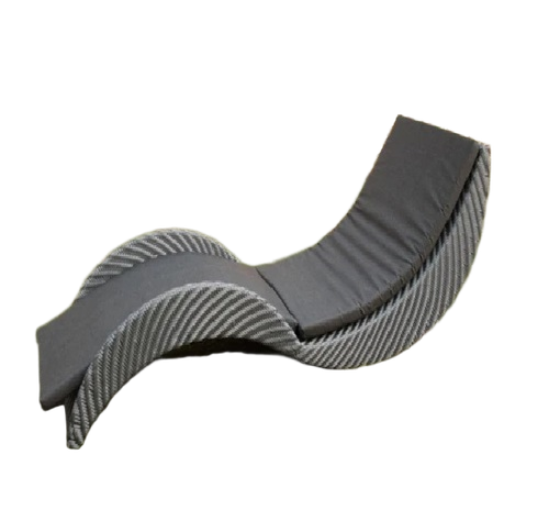 Outdoor Modern Sun Lounger - Assembly: No Assembly Required